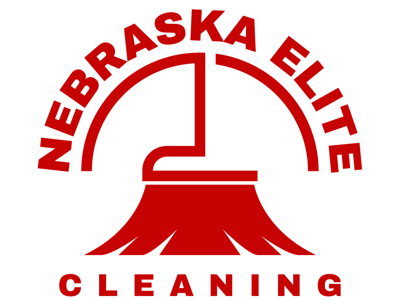Nebraska Elite Cleaning team members working inside a modern home